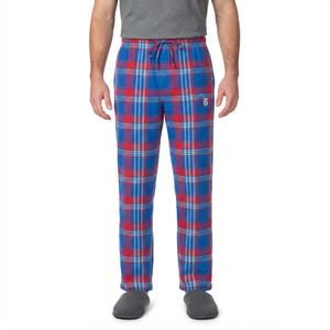 Mens College Concepts NBA 76ers Plaid Flannel Lounge Pants