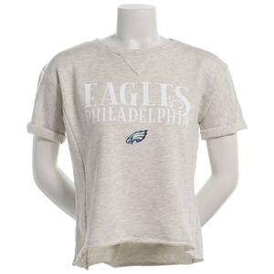 Womens College Concepts NFL Eagle Mainstream Tee - Oatmeal alternate view