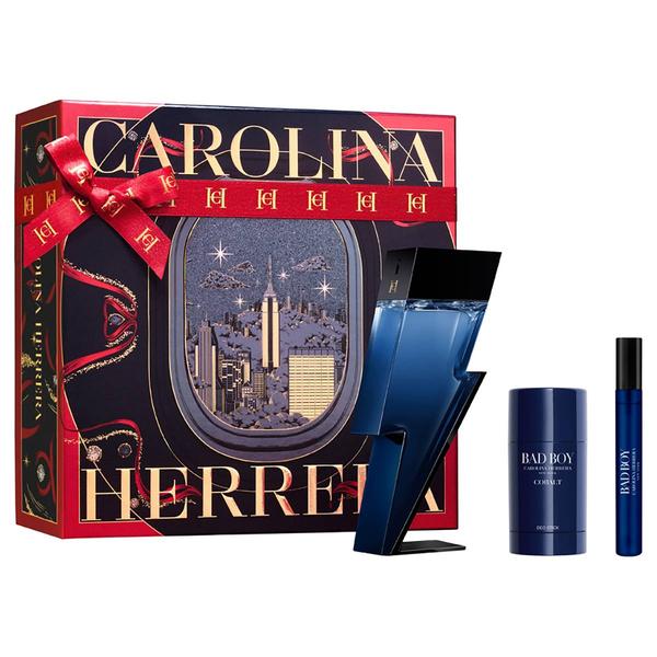 Carolina Herrera Bad Boy Cobalt Eau de Parfum 3pc. Gift Set