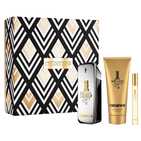 Rabanne 1 Million Lucky Eau de Toilette 3pc. Gift Set