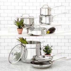 Cuisinart(R) Contour(tm) 13pc. Stainless Steel Cookware Set alternate view