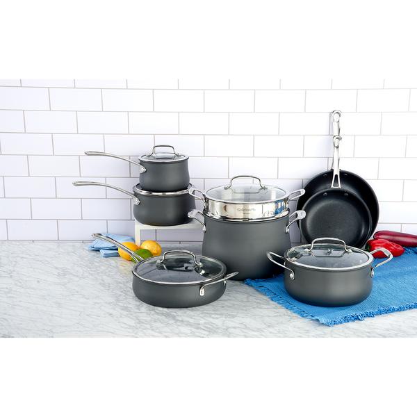 Cuisinart(R) 13pc. Contour Hard Anodized Cookware Set alternate view