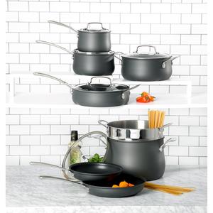 Cuisinart(R) 13pc. Contour Hard Anodized Cookware Set