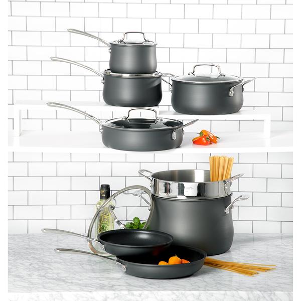 Cuisinart(R) 13pc. Contour Hard Anodized Cookware Set