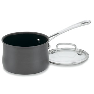 Cuisinart(R) Contour(tm) Hard Anodized 1qt. Saucepan