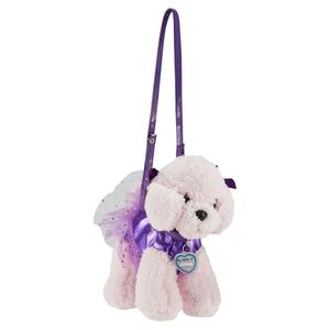 Girls Poochie & Co.(R) Sitting Bichon Backpack