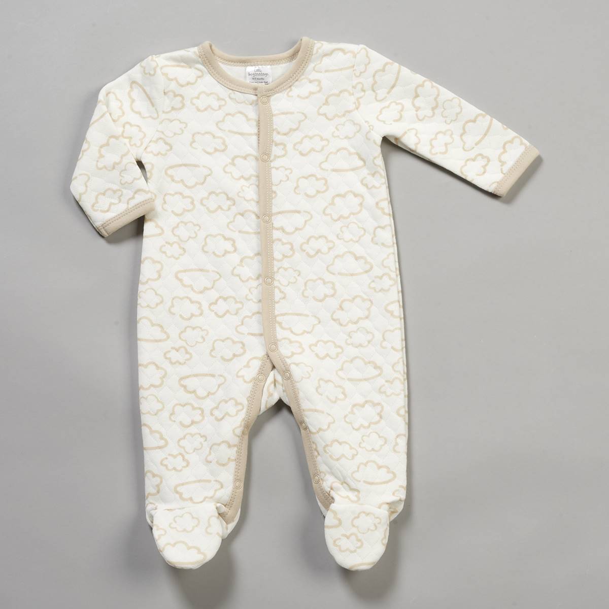 Baby Boy (3-9M) Little Beginnings(R) Clouds Quilted Sleep & Play
