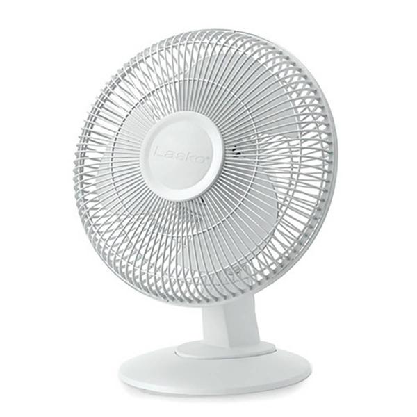 Lasko 12in. 3-Speed Oscillating Table Fan with Tilt-Back