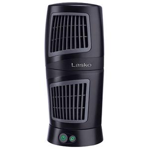 Lasko Twist-Top Desktop Tower Fan with 3 Speeds