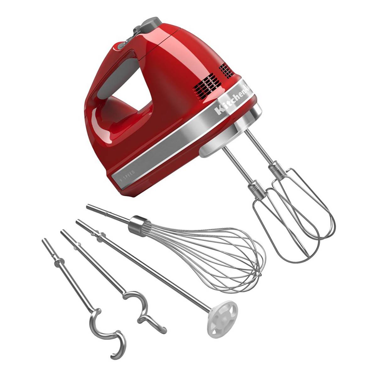 KitchenAid(R) 9-Speed Hand Mixer - Empire Red