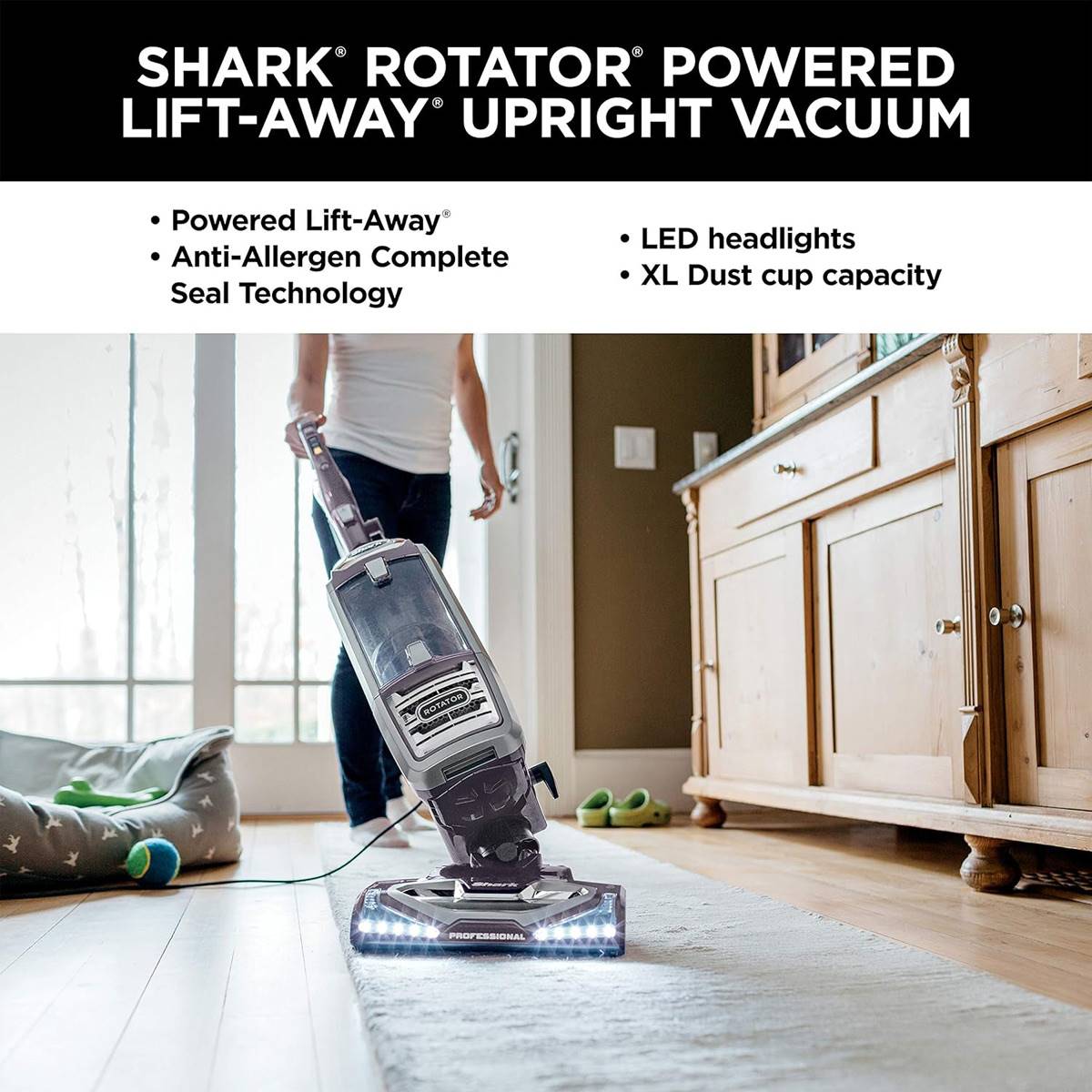 Shark(R) Rotator Power Lift-Away Upright Vacuum