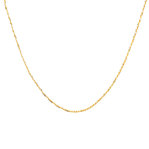 24kt. Gold Over Sterling Two-Tone Necklace