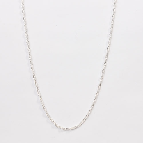 Pure 100 By Danecraft Silver Singapore 20in. Necklace