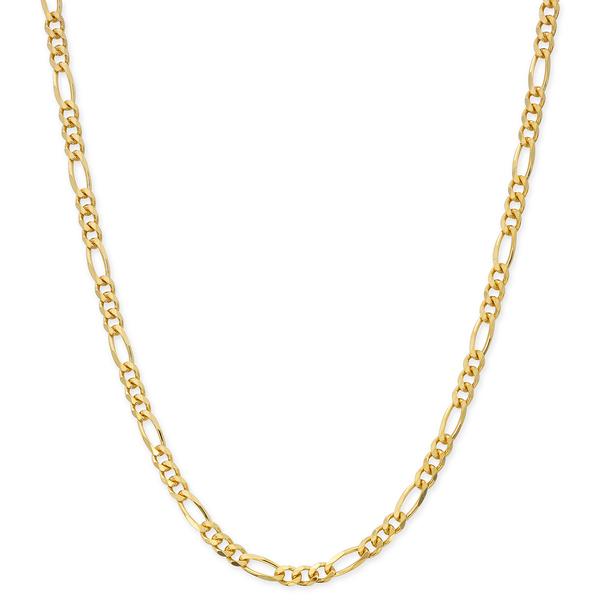 Gold Classics(tm) Gold over Sterling Silver Figaro Chain Necklace