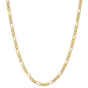 Gold Classics(tm) Gold over Sterling Silver Figaro Chain Necklace