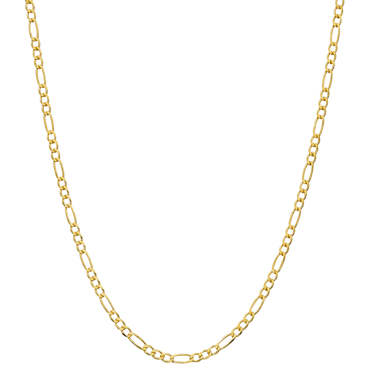 Gold Classics(tm) Gold Over Sterling Silver Figaro Chain Necklace