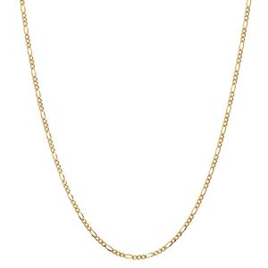 Gold Classics(tm) Gold over Sterling Silver Figaro Chain Necklace