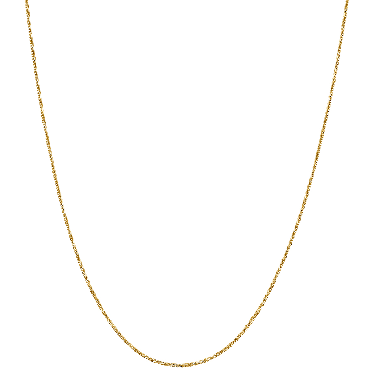 Gold Classics(tm) Thin Wheat Chain Necklace