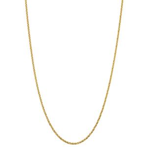 Gold Classics(tm) Gold over Sterling Silver Woven Chain Necklace