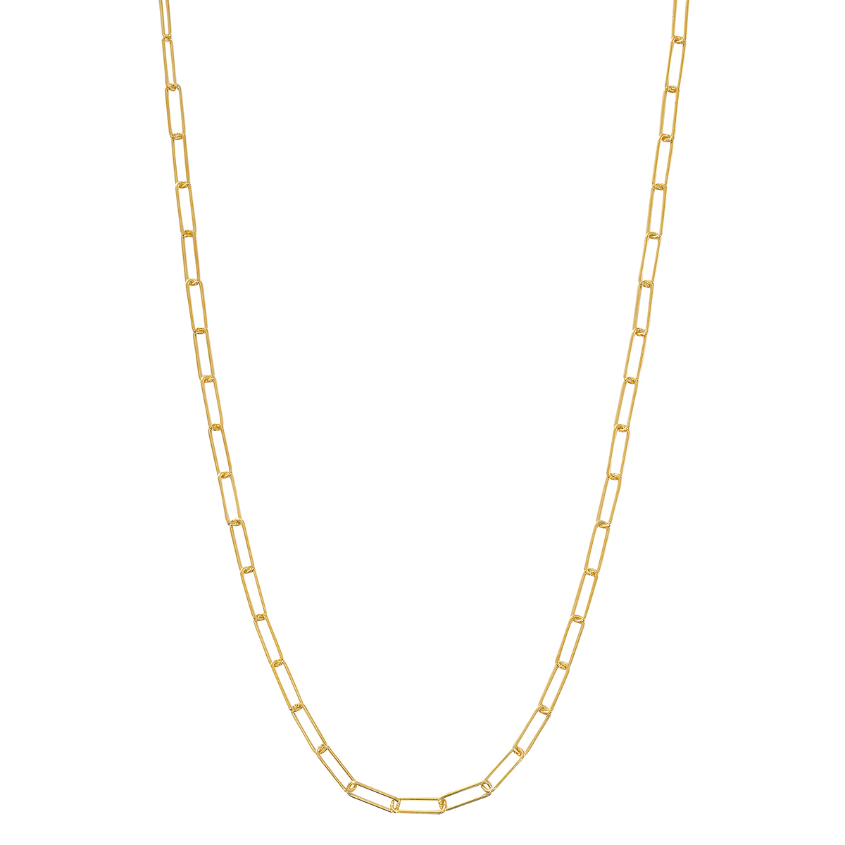 Gold Classics(tm) Gold Over Sterling Silver Link Chain Necklace