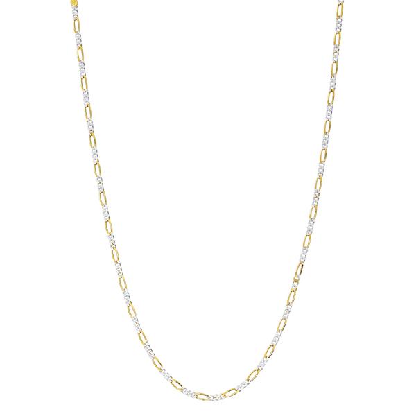 Gold Classics(tm) Gold Over Sterling Silver Figaro Chain Necklace