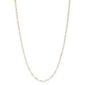 Gold Classics(tm) Gold Over Sterling Silver Figaro Chain Necklace