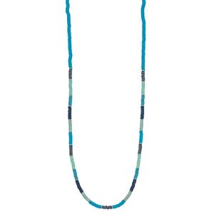 Ashley Cooper(tm) Multi-Blue Color Block Long Necklace