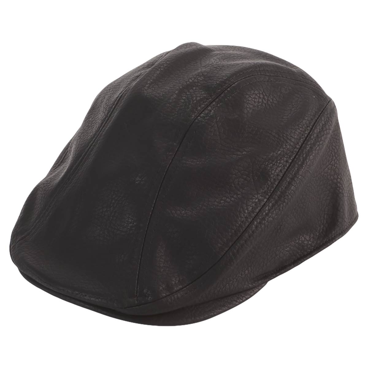 Mens DHC Faux Leather Ivy Cap