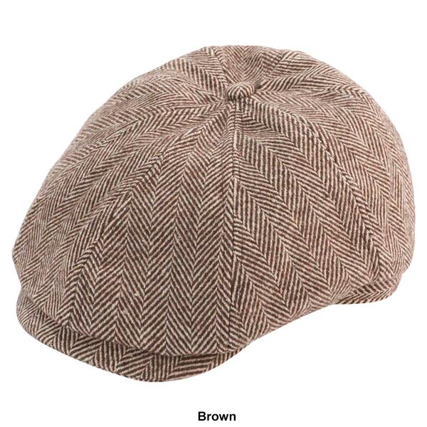 Mens DHC Wool Blend Newsboy Hat alternate view