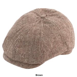 Mens DHC Wool Blend Newsboy Hat alternate view