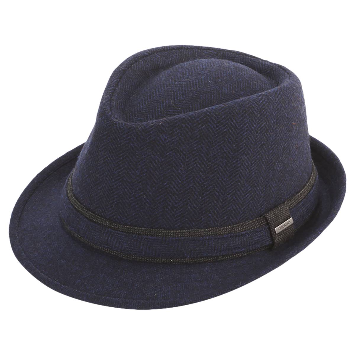 Mens DHC Herringbone Fedora