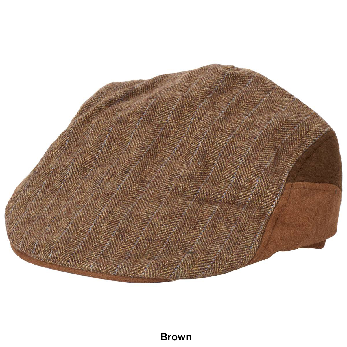 Mens Dorfman Pacific Co. Color Block Herringbone Ivy Hat