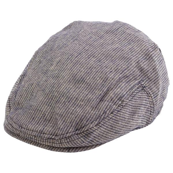 Mens DHC Textured Pinstripe Ivy Hat