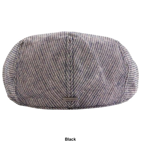 Mens DHC Textured Pinstripe Ivy Hat alternate view
