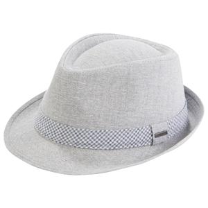 Mens DHC Gingham Trim Fedora
