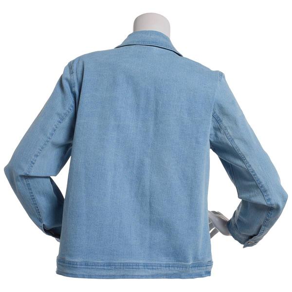 Plus Size Alfred Dunner Super Stretch Denim Jacket alternate view