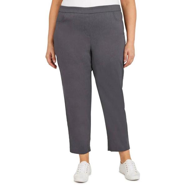 Plus Size Alfred Dunner Classics Allure Stretch Pants - Short