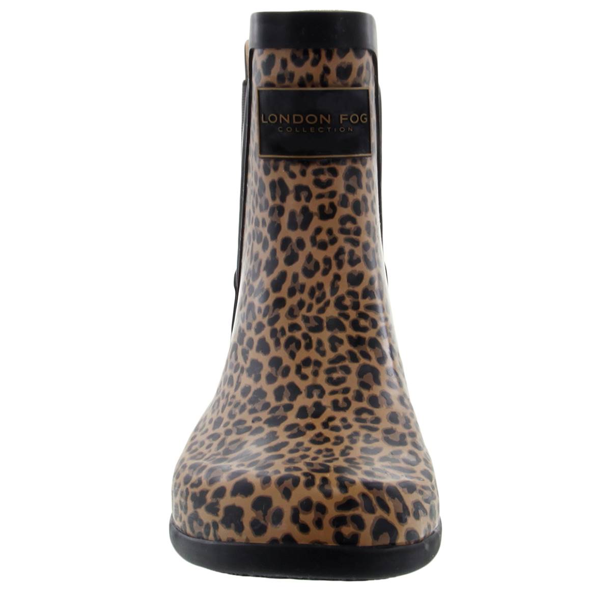 Womens London Fog Piccadilly Rain Boots - Leopard