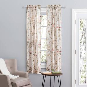 Sophia Crushed Taffeta Panel Curtain