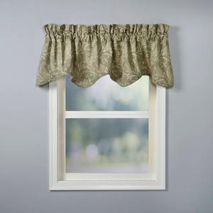 Lexington Leaf Scallop Valance - 58x15