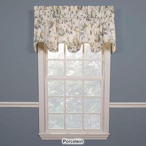 Abigail Print Lined Scallop Valance - 70x17 alternate view