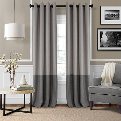 Elrene Braiden Room Darkening Grommet Curtain Panel