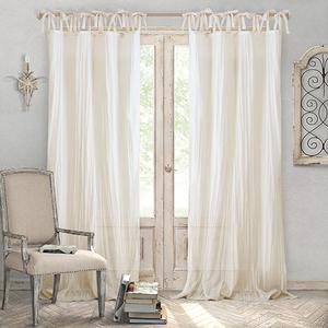 Threadmade Jolie Semi-Sheer Curtain Panels