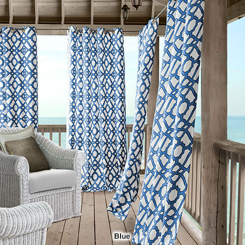 Elrene Marin Indoor/Outdoor Grommet Curtain Panel