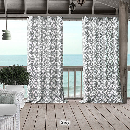 Elrene Marin Indoor/Outdoor Grommet Curtain Panel