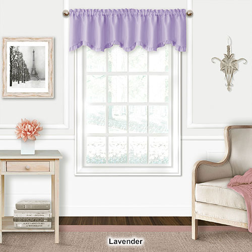 Elrene Adeline Ruffled Valance - 52x15