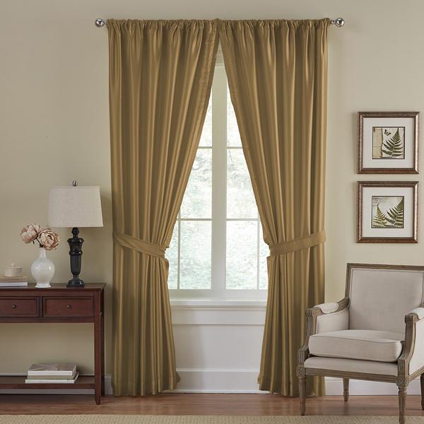 Threadmade Versailles Solid Curtain Panel