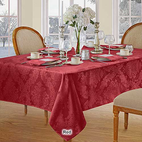 Elrene Barcelona Damask Tablecloth