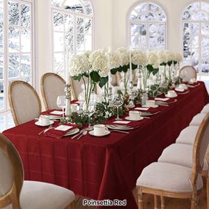 Threadmade Elegance Plaid Tablecloth alternate view