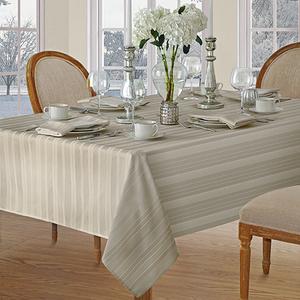 Threadmade Denley Stripe Tablecloth